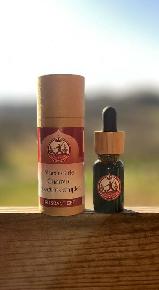 Huile de CBD Biologique Puissant 8% CBD