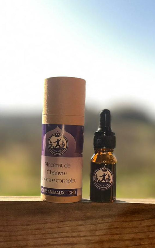 Huile de CBD Biologique pour Animaux